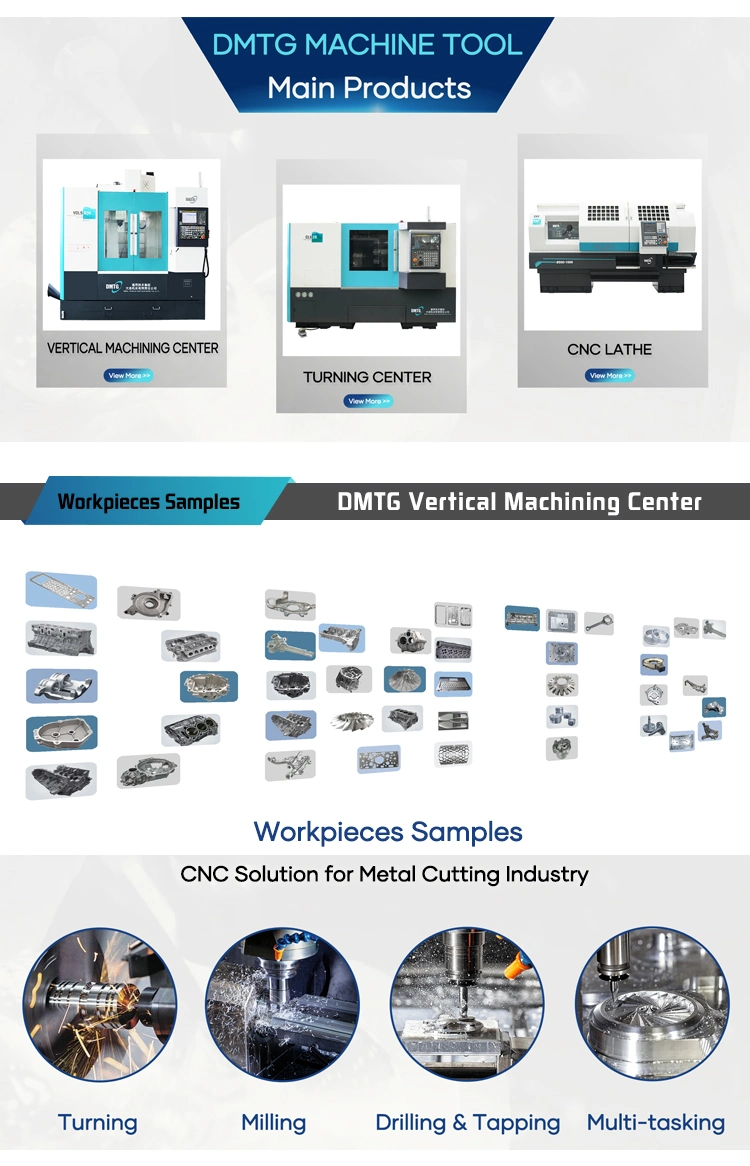 Dmtg Chinese Brand Turning Machine Lathe with Reasonable Price