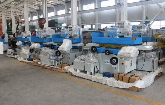 컬럼 표면이 이동 가능한 고정밀 테이블 그라인더